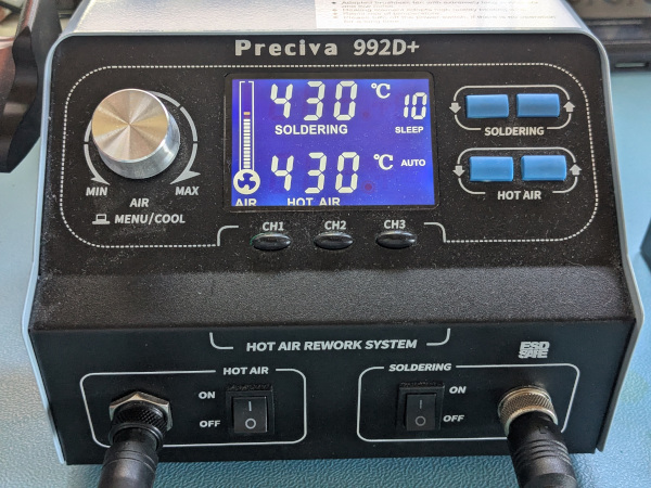 Picture of Soldering Station Preciva 992D+