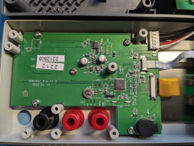 Image of OWON XDM1041 digital multimeter with firmware version V4.7.0 (20220913)