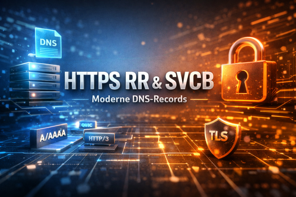 HTTPS RR und SVCB DNS-Records – schnellere Verbindungen mit HTTP/3, QUIC und DNSSEC
