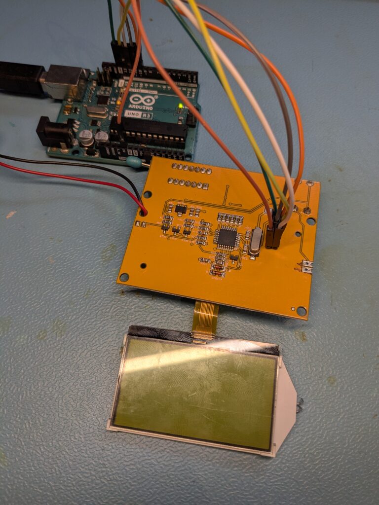 Arduino Uno als ISP-Programmer am ISP-Header des T4-Plus v2
